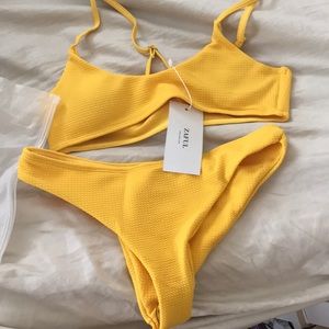 Zaful yellow bikini set